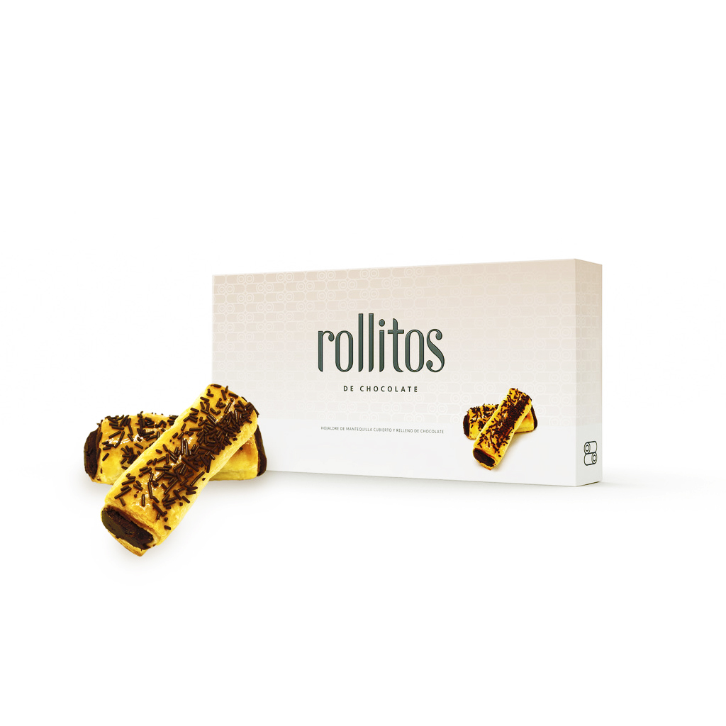 Estuche Rollitos de chocolate 280g